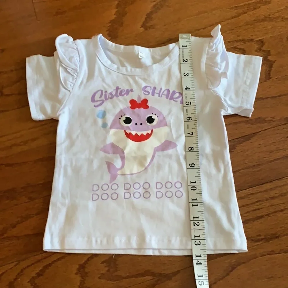 Sister shark 3pc 18M outfit.